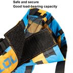 AOTU  AT8913 1pair Children Riding Skiing Waterproof Calf Protectors Outdoor Sandproof Shoes Covers, Blue L, Red L, Blue Cat L, Pink Cat L, Blue Cat M, Pink Cat M, Blue M, Red M, Yellow Printed With Fleece L, Blue Astronaut With Fleece L               ...