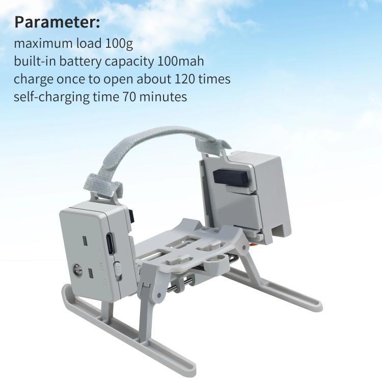 For DJI Mini 4 Pro Airdrop System USB Charging Thrower