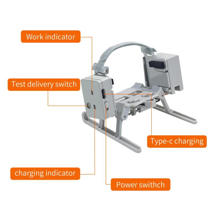 For DJI Mini 4 Pro Airdrop System USB Charging Thrower