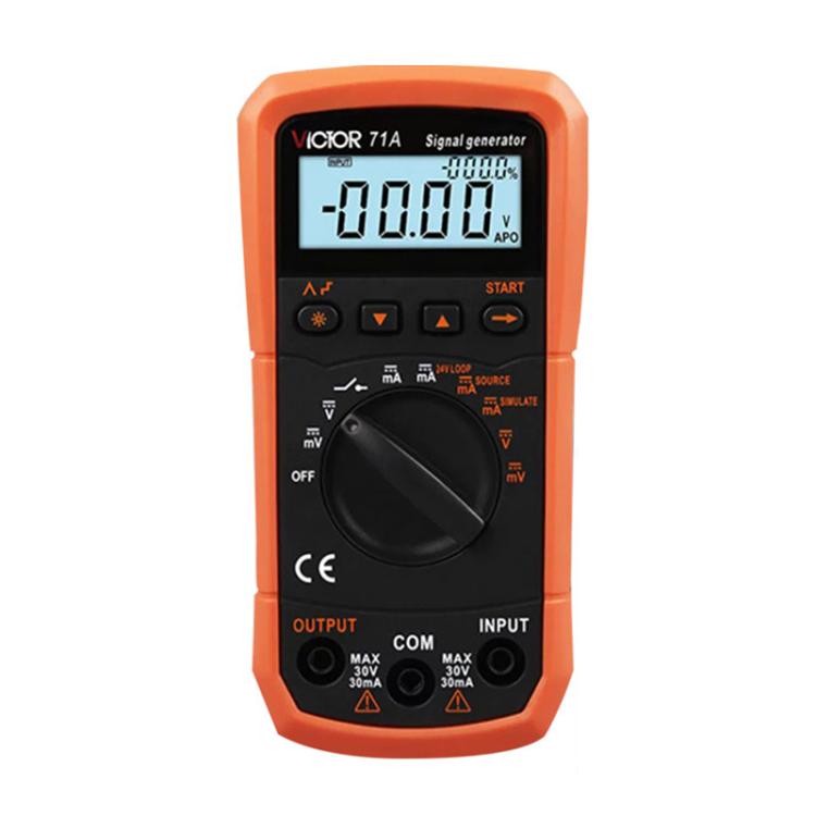 Victor Output Current Voltage Process Signal Source Multimeter, VC71A, VC71B, VC71C