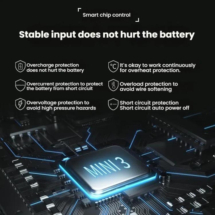 For DJI Mini 4 Pro / Mini 3 Pro / Mini 3 Color Screen Digital Display Four-Way Charger Battery Manager, US Plug, EU Plug, AU Plug, UK Plug