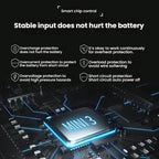 For DJI Mini 4 Pro / Mini 3 Pro / Mini 3 Color Screen Digital Display Four-Way Charger Battery Manager, US Plug, EU Plug, AU Plug, UK Plug