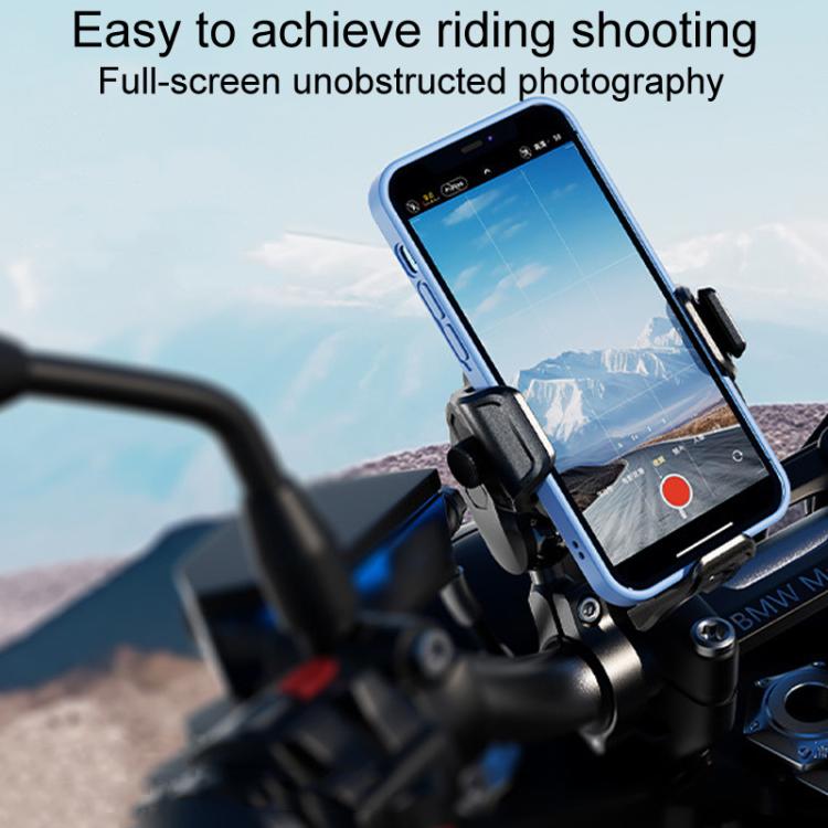 Kewig M33-C1 Outdoor Motorcycle Bike Riding Anti-Theft Shock Absorbing Cell Phone Holder, M33-C1