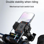Kewig M33-C3 Outdoor Motorcycle Bike Riding Anti-Theft Shock Absorbing Cell Phone Holder, M33-C3