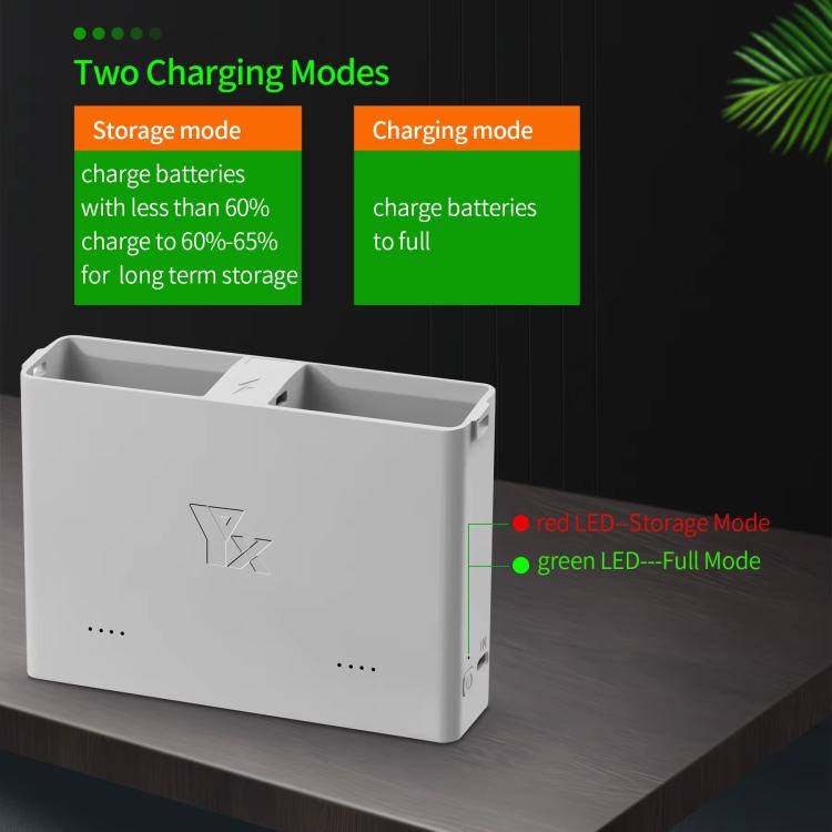 For DJI Mini 4 Pro / Mini 3 Pro / Mini 3 YX  Two-Way Charger Battery Manager, Mini Two-Way
