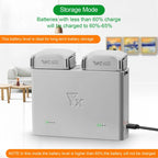 For DJI Mini 4 Pro / Mini 3 Pro / Mini 3 YX  Two-Way Charger Battery Manager, Mini Two-Way