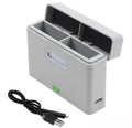 For DJI Action 3 / Action 4 Camera YX 2-Way Charger Battery Manager, 2-Way