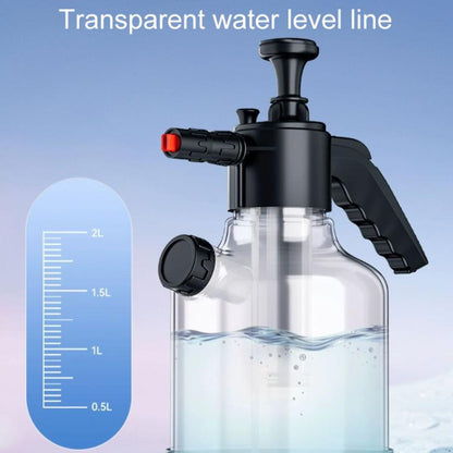 Handheld Home Car Wash Foam Sprayer High Pressure Side Opening PA Bottle, 2L