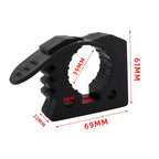 1pc Quick Installation Clamp Rubber Fixing Buckle For 3-4cm Pipe, 1pc, 2pcs, 4pcs