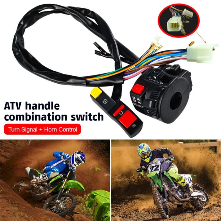 BZKG-ATV Off-Road Motorcycle Modified Accessories Handlebar Combination Switch