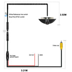 For Nissan / Volvo Universal Car Logo Front View Camera, QS8019-2