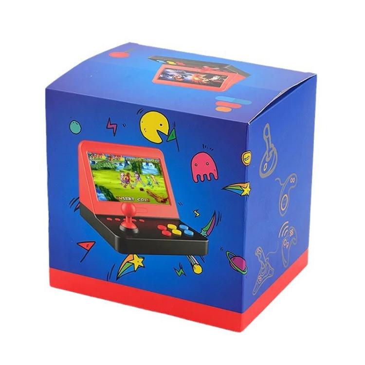 AMPOWN RETRO 7 inch Large Screen Handheld Console Rocker Game Player Open Source Retro Arcade, With Dual Grip