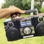COLON RX-65SD Solar Charging Stereo FM Radio Wireless Bluetooth Speaker