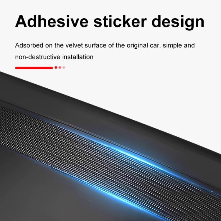 For Tesla Model Y Anti-scratch Trunk Pad Trunk Tailgate Dirt-resistant Protective Plate, TPE Model, Leather Model