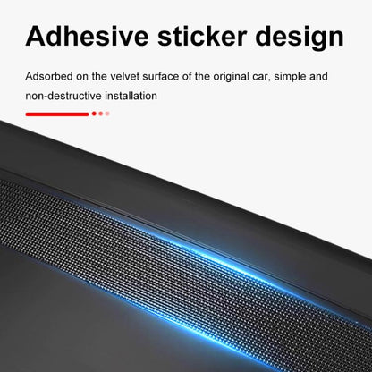 For Tesla Model Y Anti-scratch Trunk Pad Trunk Tailgate Dirt-resistant Protective Plate, TPE Model, Leather Model