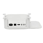 For Mac Mini M4 Under Desk Stand Hanging Wall Perforated Desktop Bracket With Screws