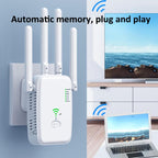 Urant U11 300Mbps 2.4G Wireless Repeater WiFi Signal Amplifier Support WPS Quick Setting, EU Plug White, EU Plug Black, US Plug White, US Plug Black, UK Plug White, UK Plug Black