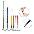 43-90cm Golf 3-section Telescopic Putter Two-way Left and Right Hand Practice Putting