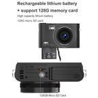 4K HD Touch Screen Digital Micro SLR Camera MP3 DSLR Camcorder 64MP Anti-Shake Vlogging Video Camera