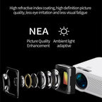 Z01 1080P 5G Bluetooth Projector Android 9.0 System Supports Mirroring Screen, EU Plug, US Plug, UK Plug, AU Plug