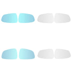 Wide Field Of View Anti-glare Rearview Mirror Reversing Lens, For Tesla Model S Blue, For Tesla Model S White, For Tesla Model X Blue, For Tesla Model X White