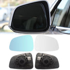 Wide Field Of View Anti-glare Rearview Mirror Reversing Lens, For Tesla Model S Blue, For Tesla Model S White, For Tesla Model X Blue, For Tesla Model X White