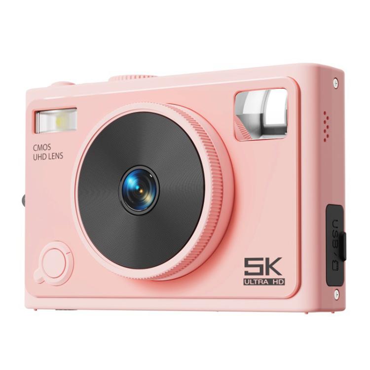 5K Digital Camera WiFi 72MP Dual Lens Auto Focus 18X Digital Zoom Student Color Filters CCD Beauty Camera