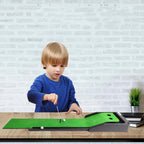 24x5 Inch Golf Putting Mat Set Mini Golf Tabletop Trainer