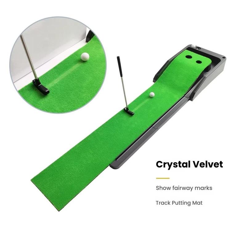 24x5 Inch Golf Putting Mat Set Mini Golf Tabletop Trainer