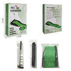 24x5 Inch Golf Putting Mat Set Mini Golf Tabletop Trainer