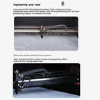 3020B CO2 Laser Engraving Machine  For Wood Leather Woodworking, EU Plug