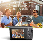 AMKOV CD-R1 24MP HD Pixel Shooting Student Camera 1080P Video Recording CCD Photo Video HD Camera