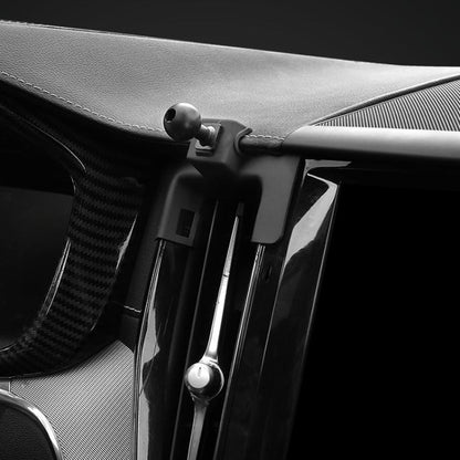 For Volvo Left Driving Car-Mounted Special Mobile Phone Navigation Bracket Base, 09-17 XC60, 15-23 XC90, 16-23 S90 With Glue/V90, 16-23 S90 Buckle/V90, 18-23 XC60, 20-23 S60/V60, 20-23 XC40