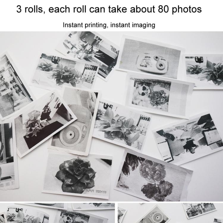 3pcs /Box Children Printing Camera Photo Paper Photo Thermal Paper Photographs Camera Film
