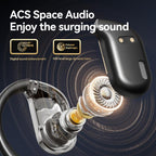 M75 On-Ear AI Intelligent Translation Language Conference Recording Wireless Digital Display Bluetooth Earphone