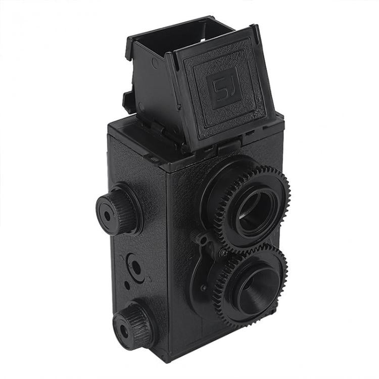 DIY Double Lens Assembly 35mm Film Camera Retro Nostalgic Double Reflection Film Camera