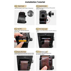 DIY Double Lens Assembly 35mm Film Camera Retro Nostalgic Double Reflection Film Camera