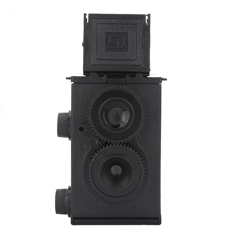 DIY Double Lens Assembly 35mm Film Camera Retro Nostalgic Double Reflection Film Camera