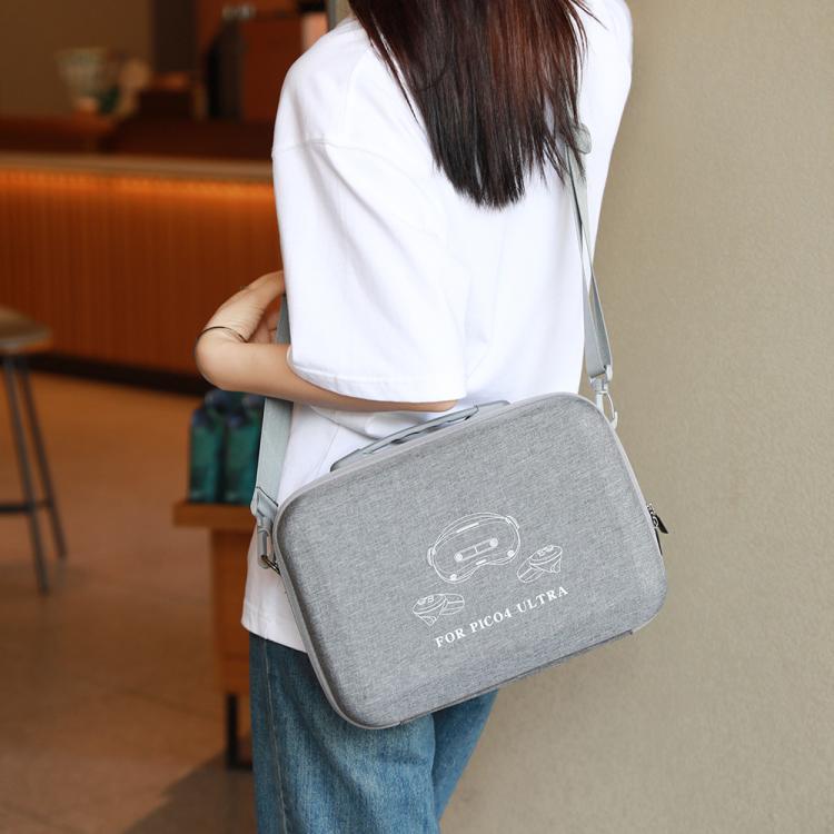 For PICO 4 Ultra BKANO P4U-001 VR Glasses Organizer Handheld Shoulder Bag