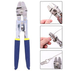 Outdoor Sea Fishing Pliers High-precision Wire Rope Crimping Pliers, SJ-255, SJ-255 + 150pcs, SJ-255 +300pcs