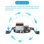 G71 HD 1080P Three-Lens 2.0-Inch Infrared Night Vision Driving Recorder, No WIFI, WIFI Connection