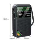 JOC TG-77 Mini FM / AM / SW Portable Full-Band Full-Channel Radio