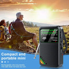 JOC TG-77 Mini FM / AM / SW Portable Full-Band Full-Channel Radio