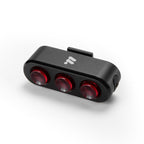 WEST BIKING Bicycle Night Riding Long Endurance Warning Brake Taillight, Round Light Basic, Square Light Basic, Round Light Smart, Square Light Smart