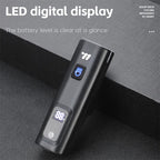 WEST BIKING Bicycle Waterproof TYPE-C Rechargeable High-Brightness Headlight, Regular, Digital Battery Display