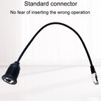 RJ45 CAT5e Ultra Category 5 Cable Round Single Port Male To Female Car Waterproof Cable, 1m RJ45