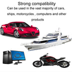 USB3.0+2RCA Car Waterproof Cable Motorcycle Panel Boat Instrumentation Wire, 2m