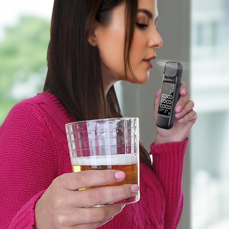 High-Precision Air-Blowing Alcohol Concentration Detector