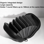 Cwatcun D164 Small Filter Organizer Camera Lens Digital Protection Bag, D164
