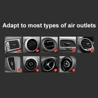 Car Air Conditioning Outlet Anti-shake Rotating Navigation Mobile Phone Holder, ZS-008